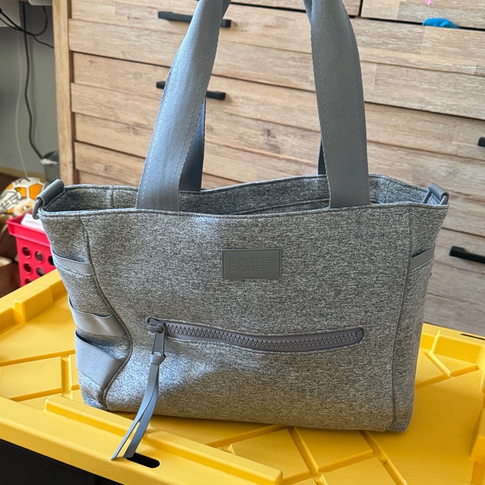 Dagne Dover Gray Tote Bag